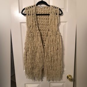 Fun yarn vest